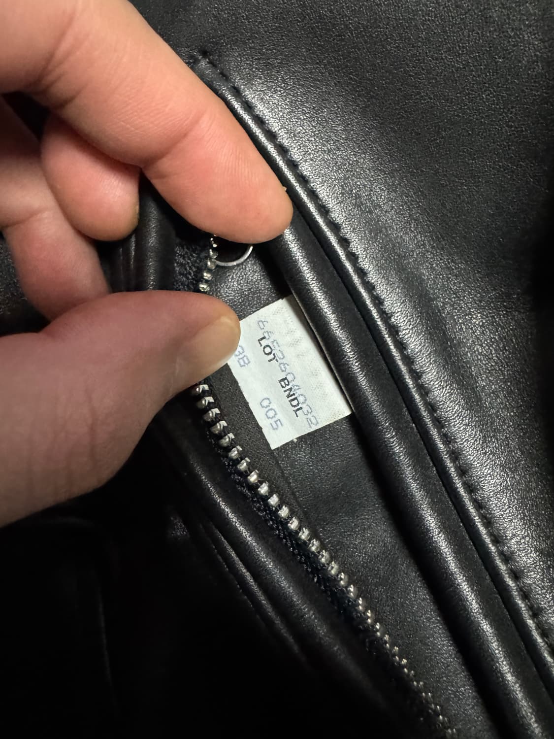 쇼트 클래식 퍼펙토 레더 모터사이클 자켓 118 블랙 상품이미지7