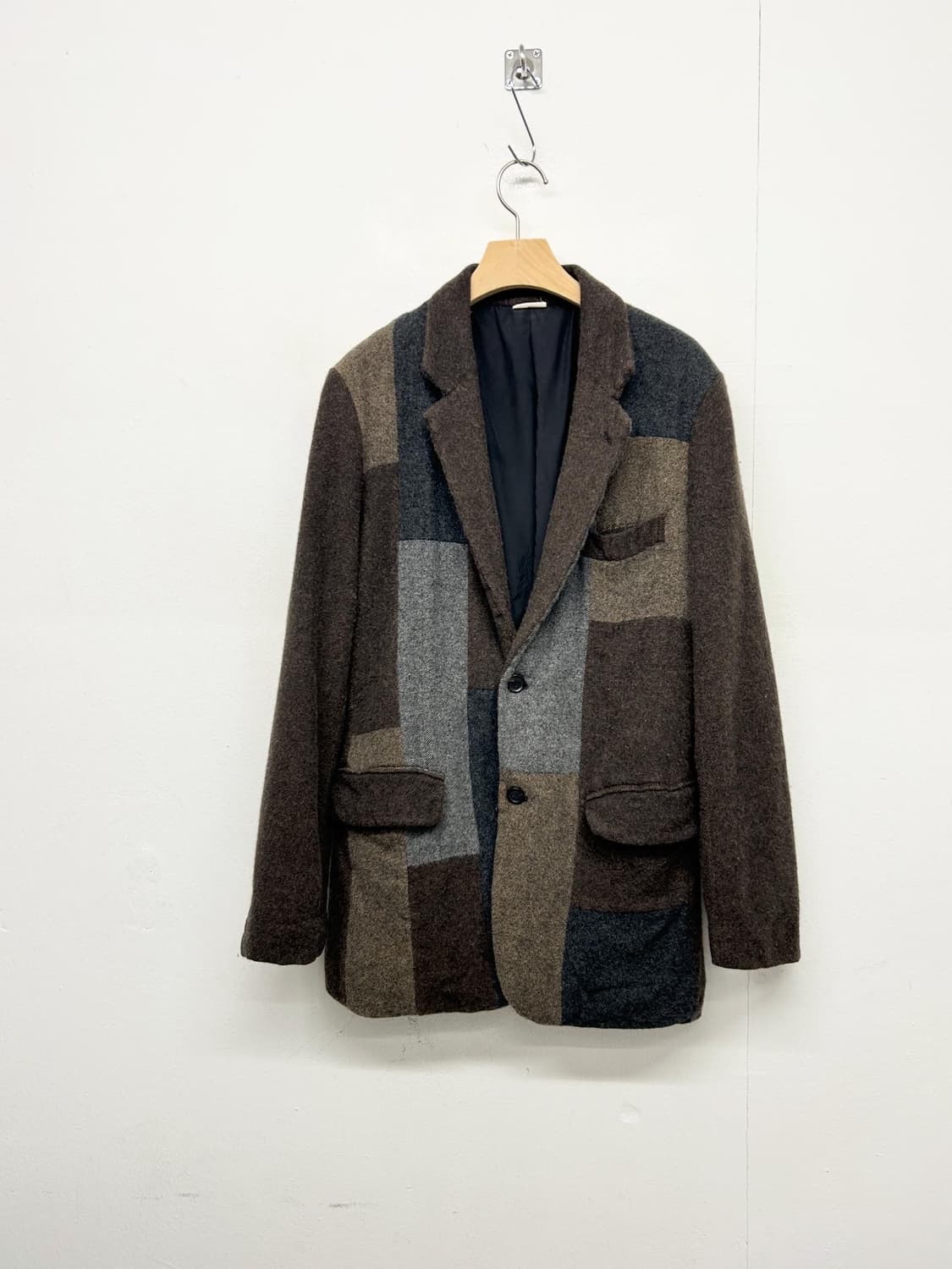 꼼데가르송 패치워크 울 자켓 AD2015 상품이미지1