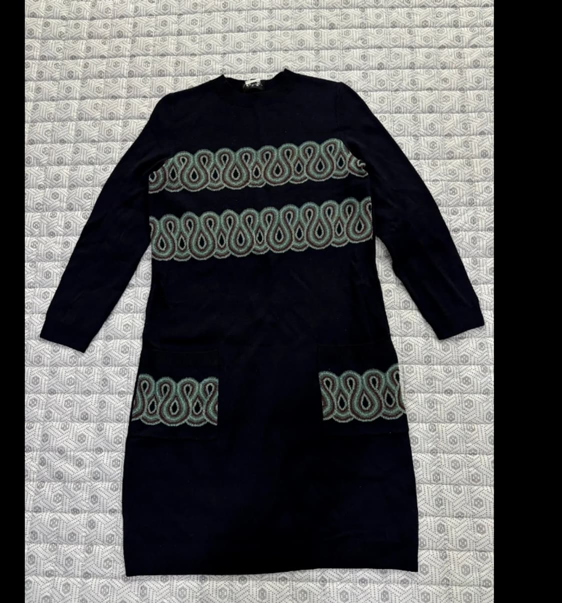 아페쎄 A.P.C. 니트 원피스 블랙 ~55반 상품이미지1