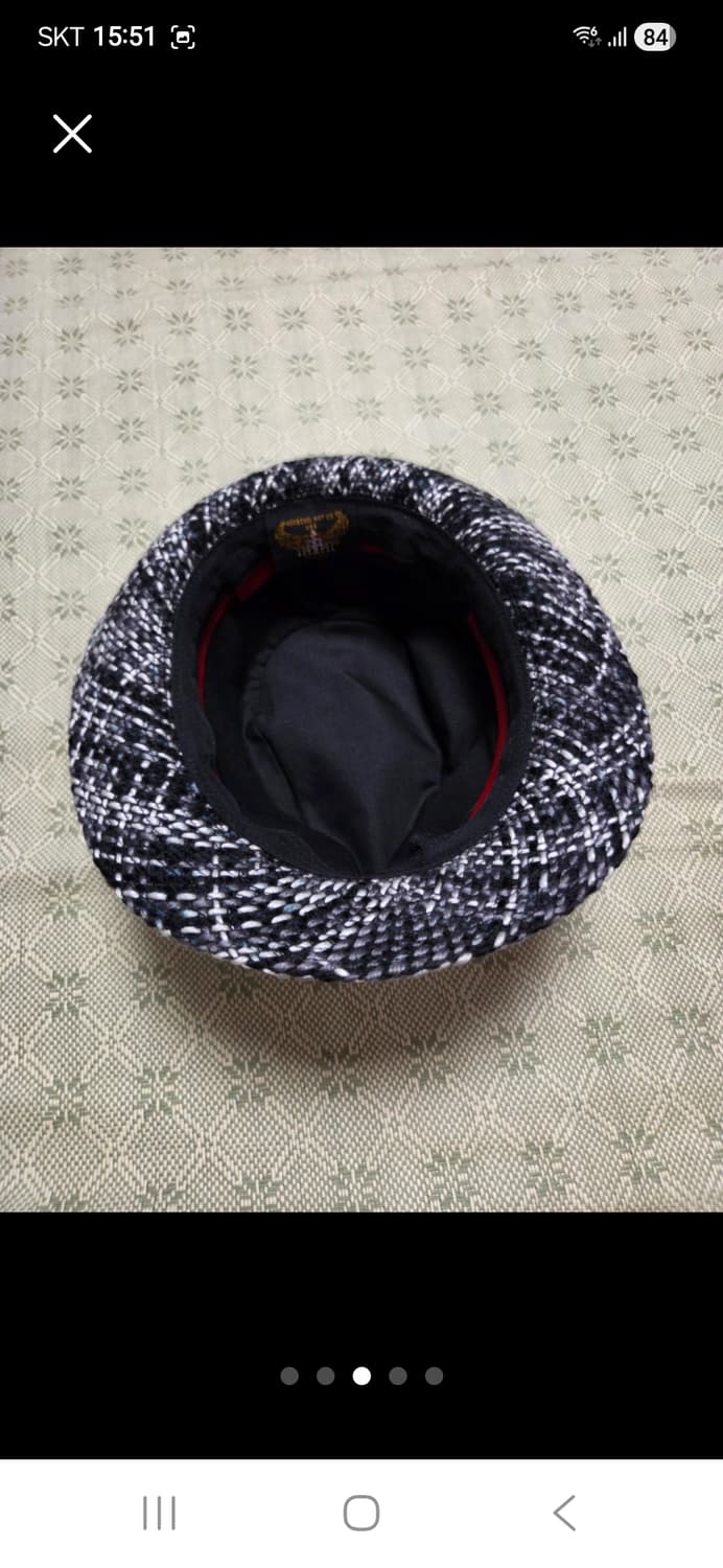 Henschel Hat Co.체크 패턴중절모M 상품이미지3