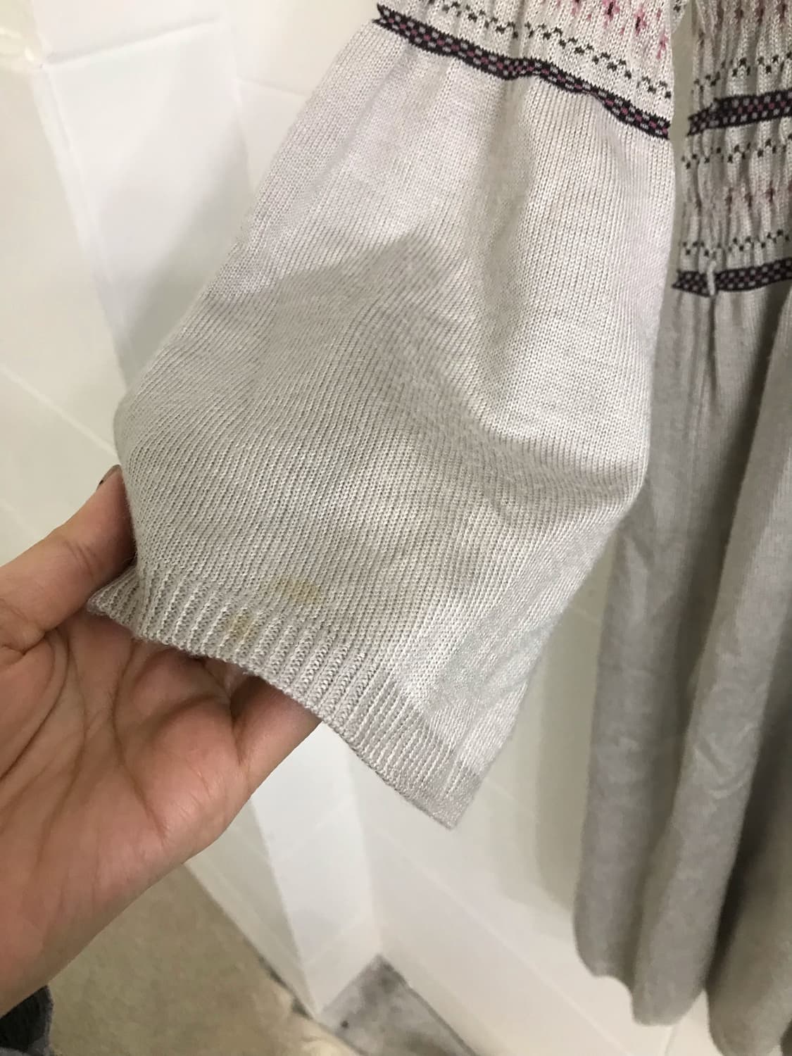 그레이 핑크 너드 니혼진 하구미 코디세트 상품이미지7