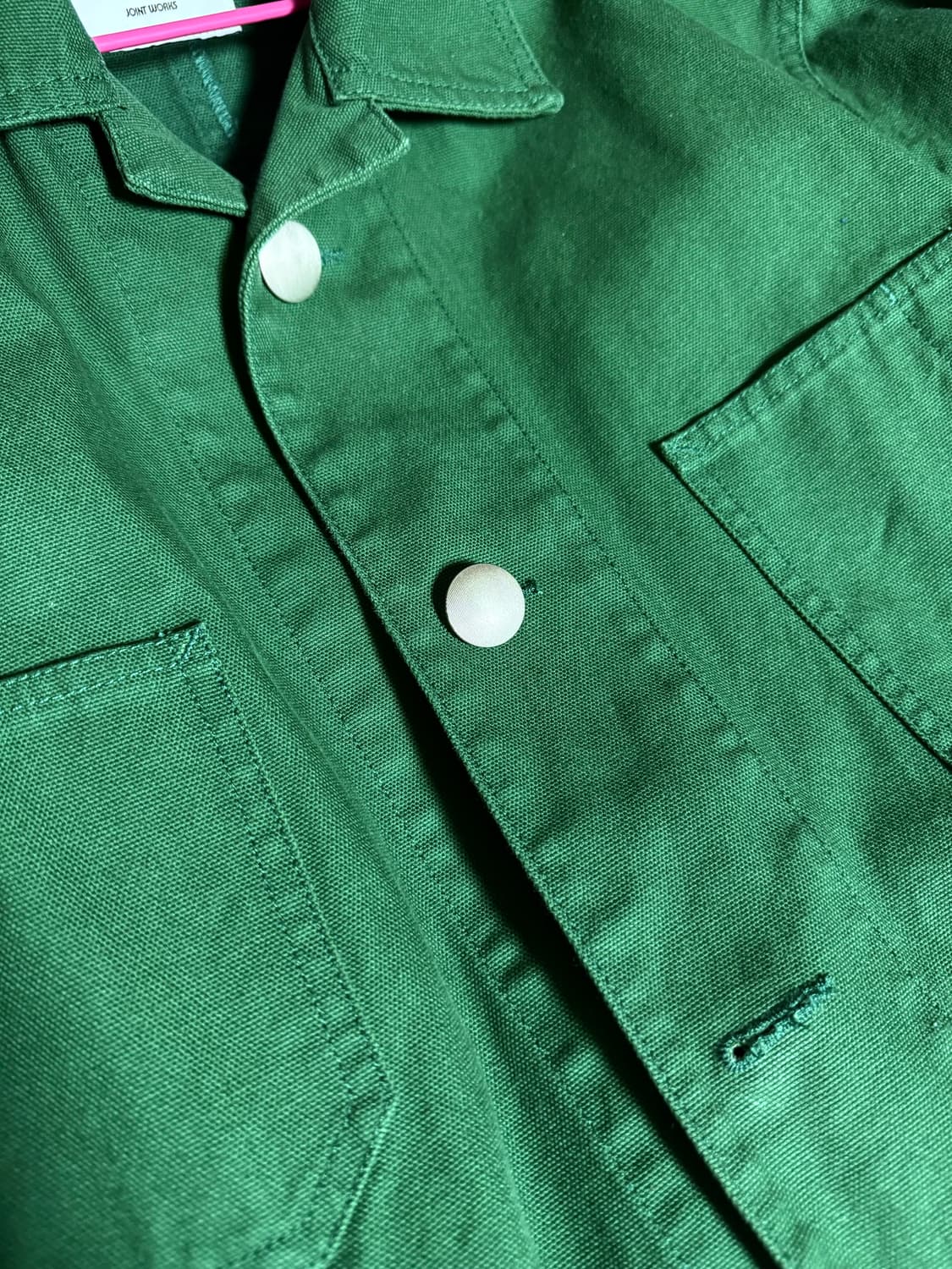 일본 JOINT WORKS 그린 워크 자켓 커버올 L 상품이미지6
