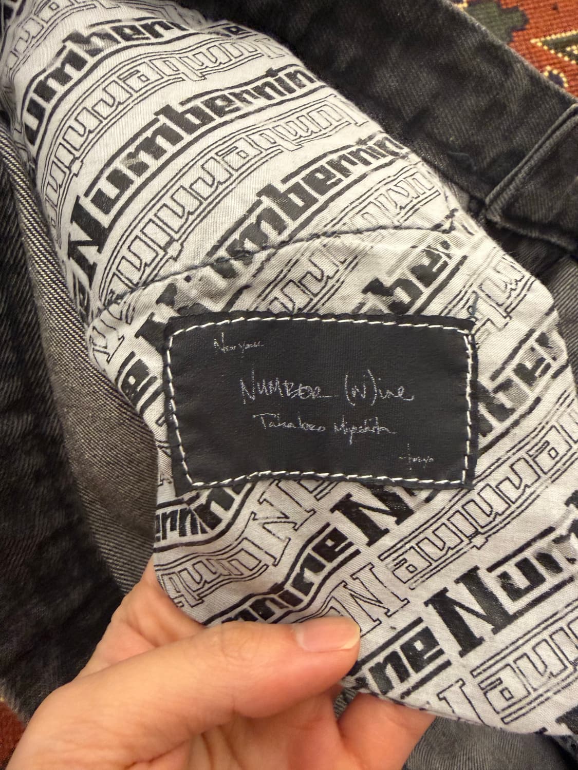 넘버나인 04AW 패치진 상품이미지7