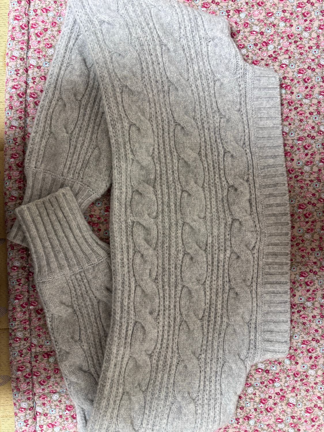 쓰리타임즈 버니 볼레로 라이트 그레이 상품이미지5