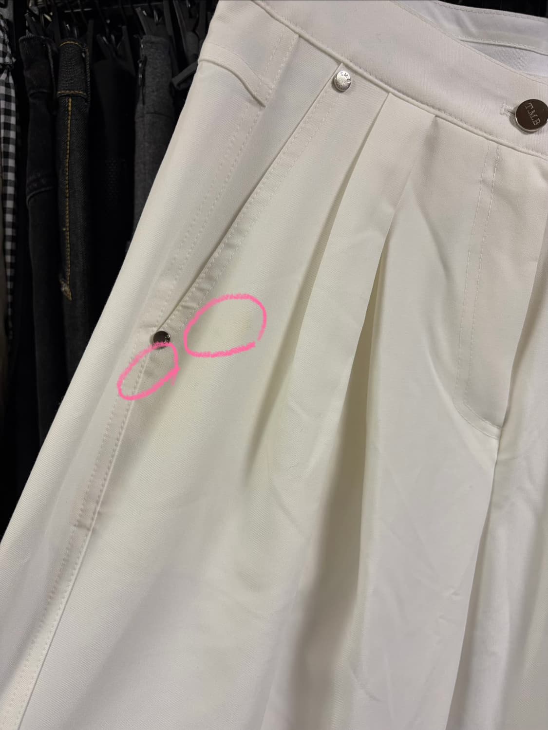 트리밍버드 리벳포인트 슬랙스 상품이미지7