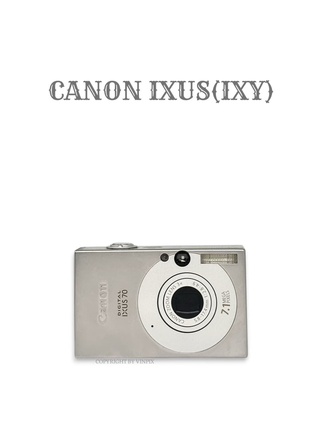 캐논 익서스 70(ixus 70) 디지털 카메라 디카 상품이미지1