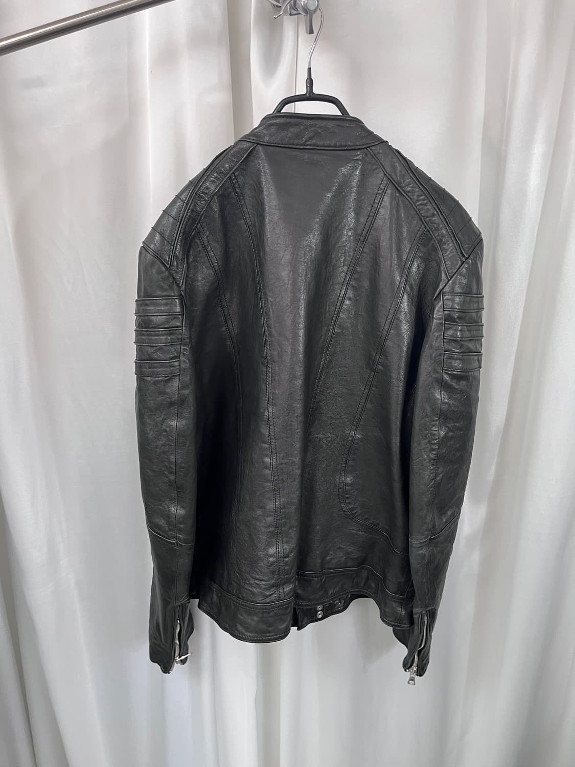 vintage lamb skin leather jacket  상품이미지4