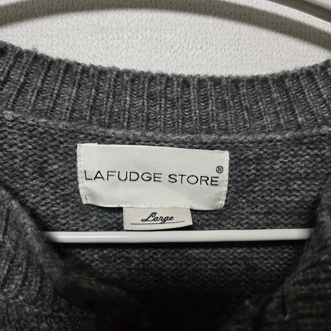 라퍼지스토어 울 헨리넥 니트 / 남성 니트/ 남자 니트  상품이미지2