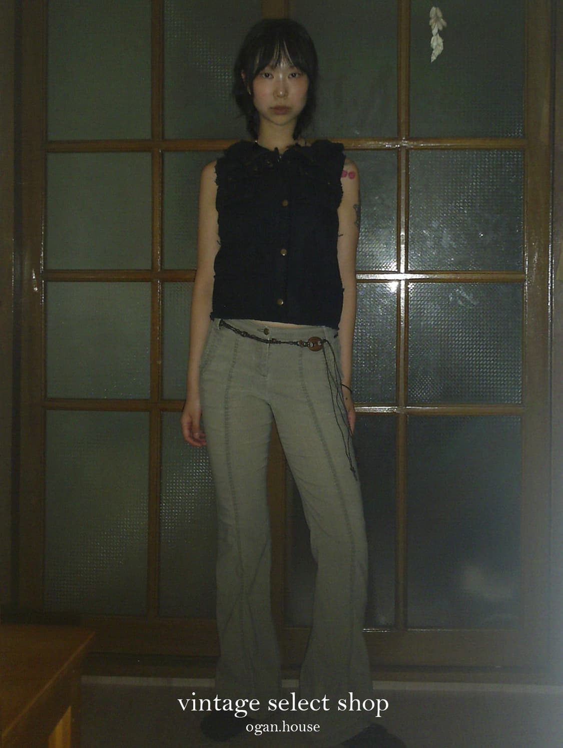 y2k work pants 상품이미지5