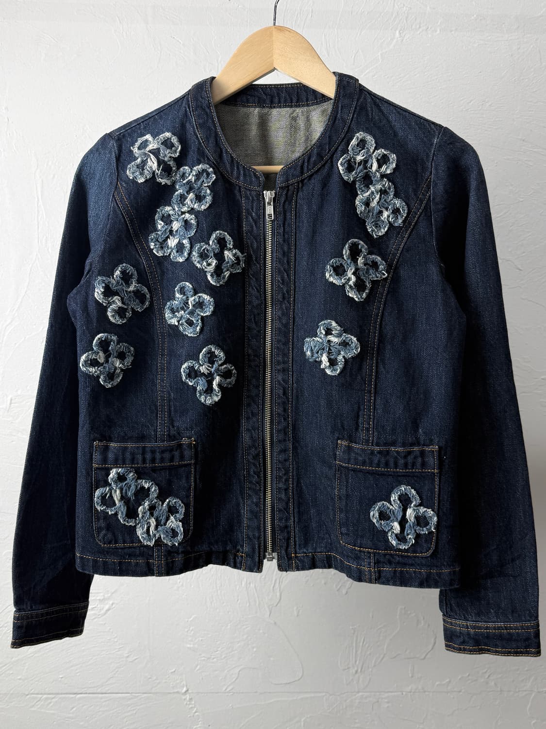 Maliani 아플리케 데님 자켓 상품이미지2