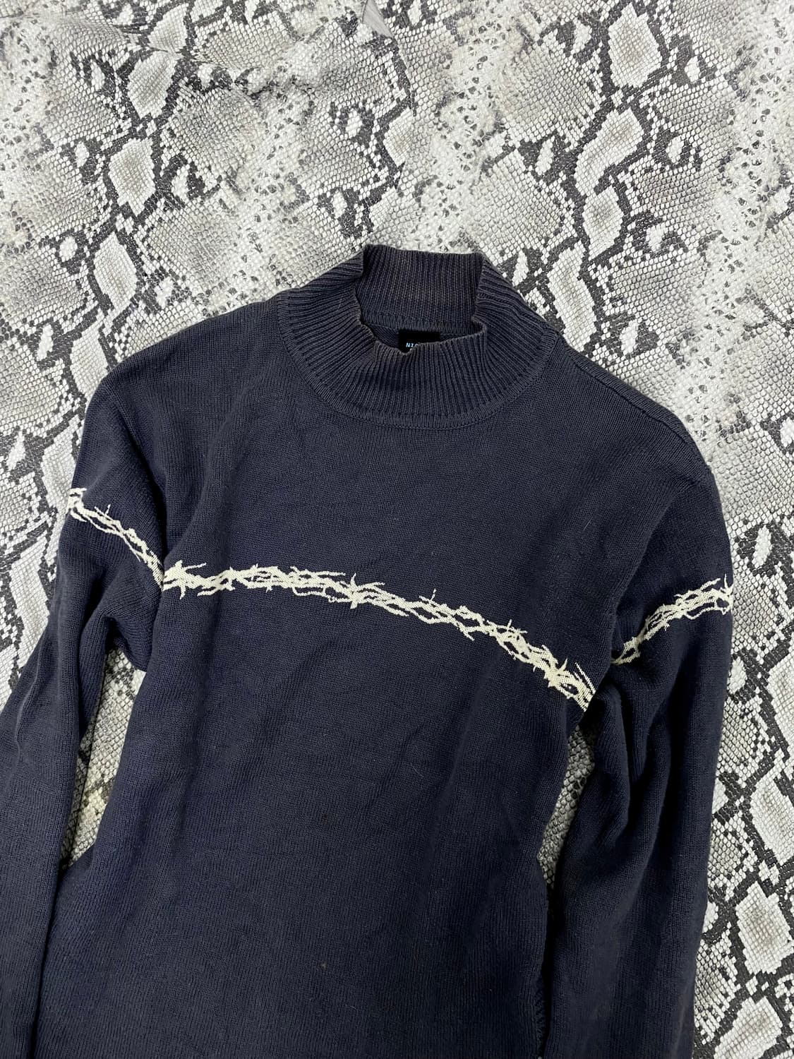 [Nicole Club For Men]thorn Print Sleeve 상품이미지2