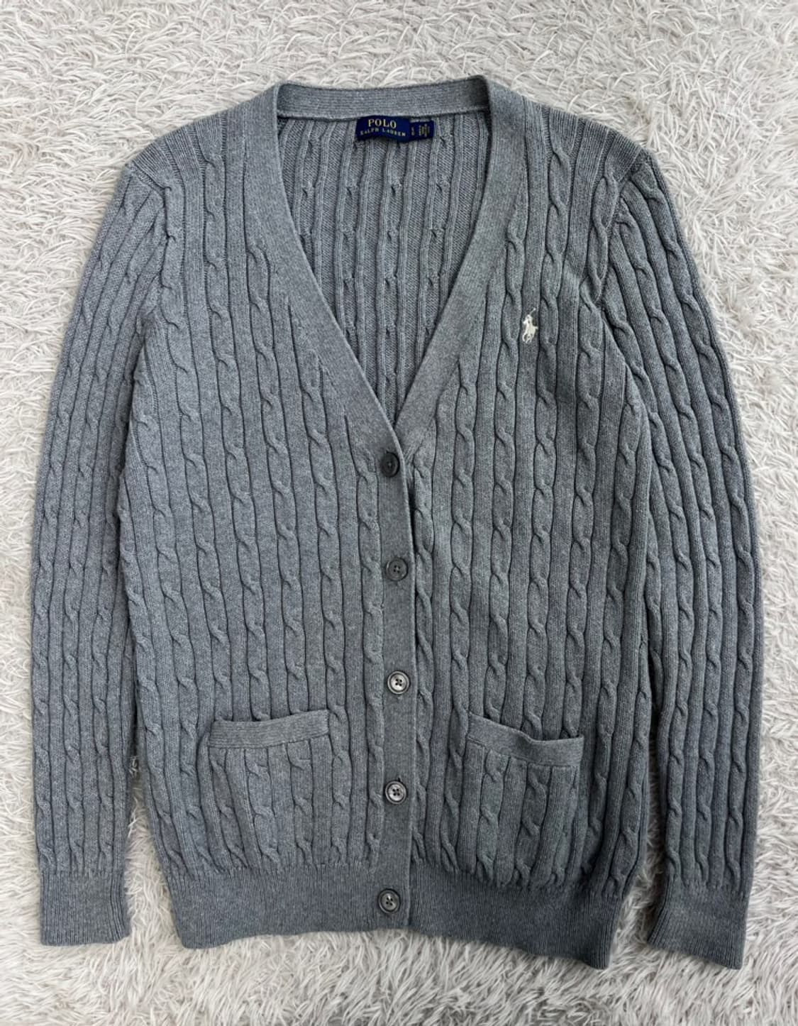 폴로 랄프 로렌 꽈배기 니트 가디건/#3248 상품이미지1