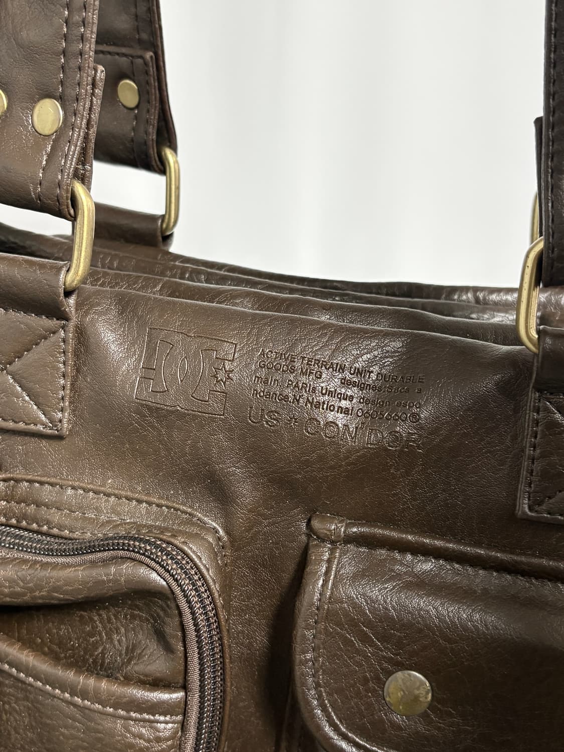 Brown vintage bag 상품이미지8