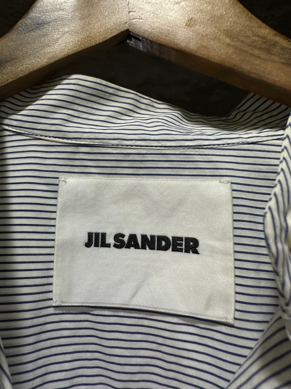 Jil Sander 질샌더 스트랩 포인트 스트라이프 셔츠 상품이미지3