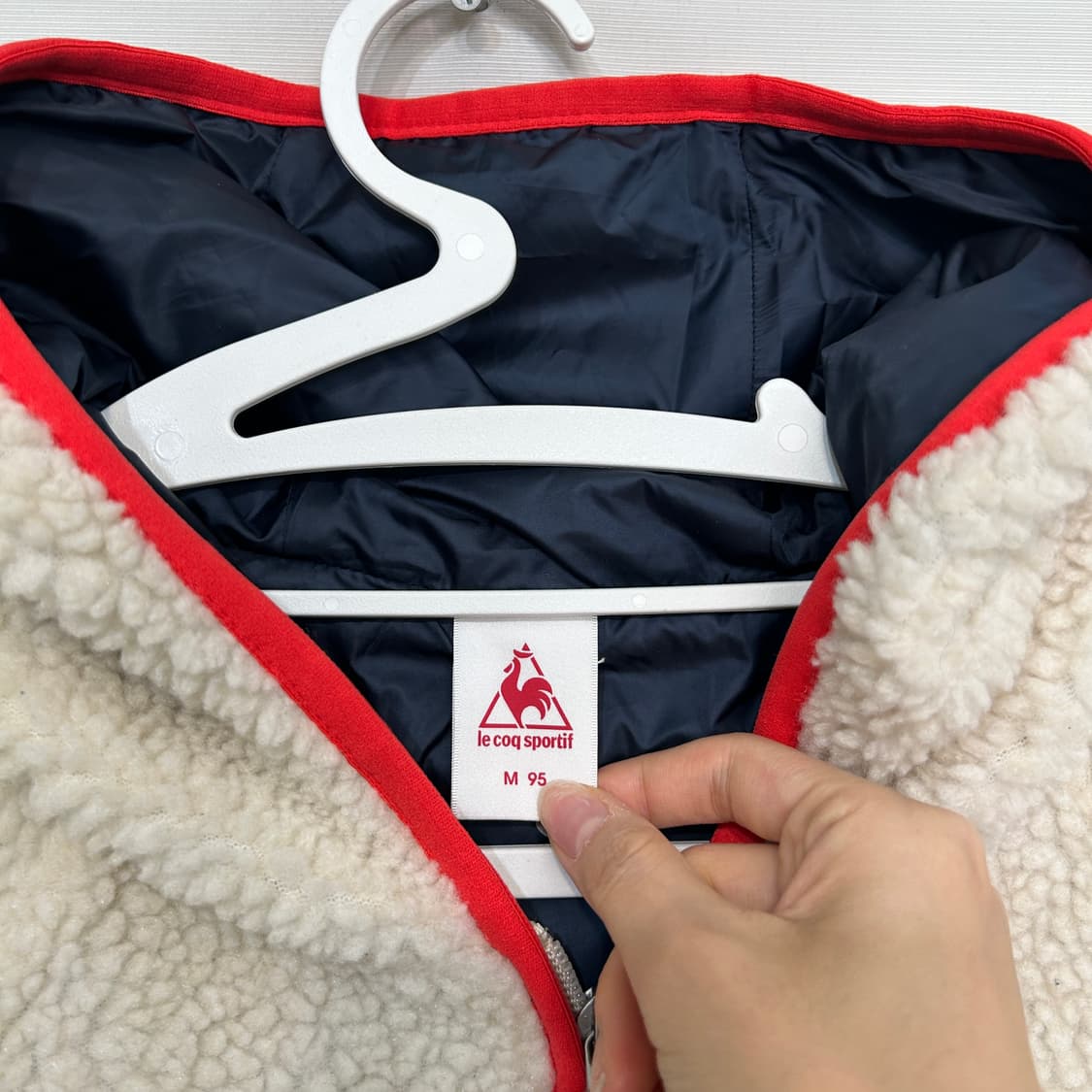 르꼬끄 남성 양털 후리스 아노락 95 상품이미지2