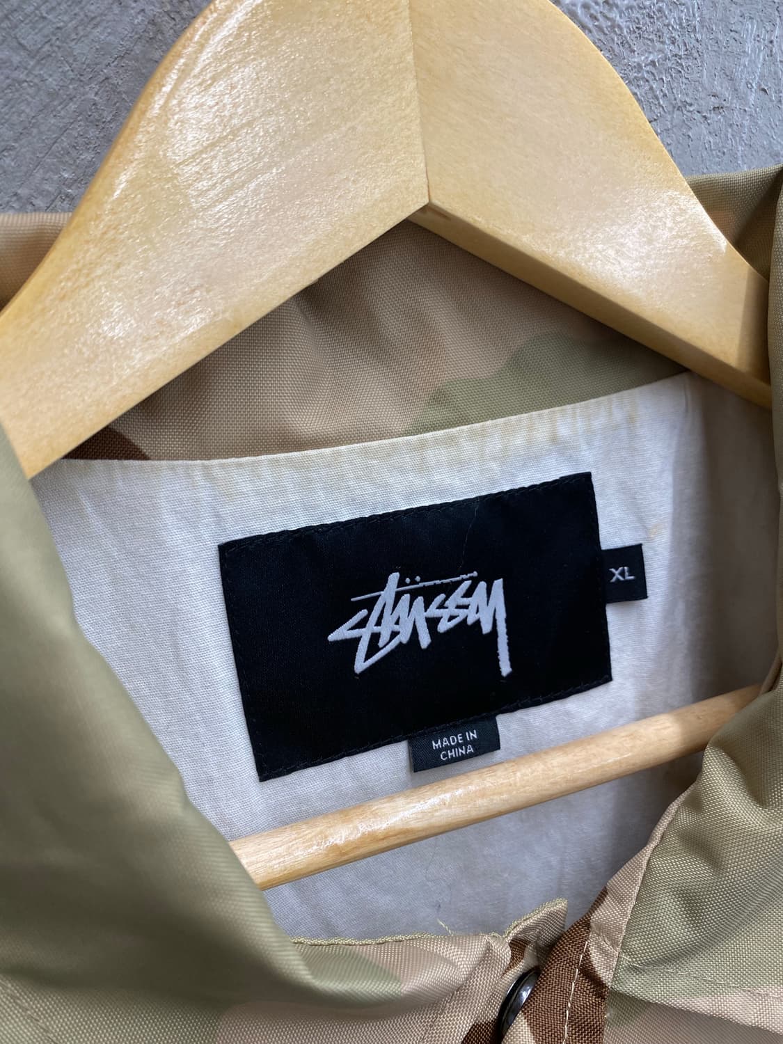 [XL] Stussy 스투시 데저트 카모 나일론 코치자켓 상품이미지7
