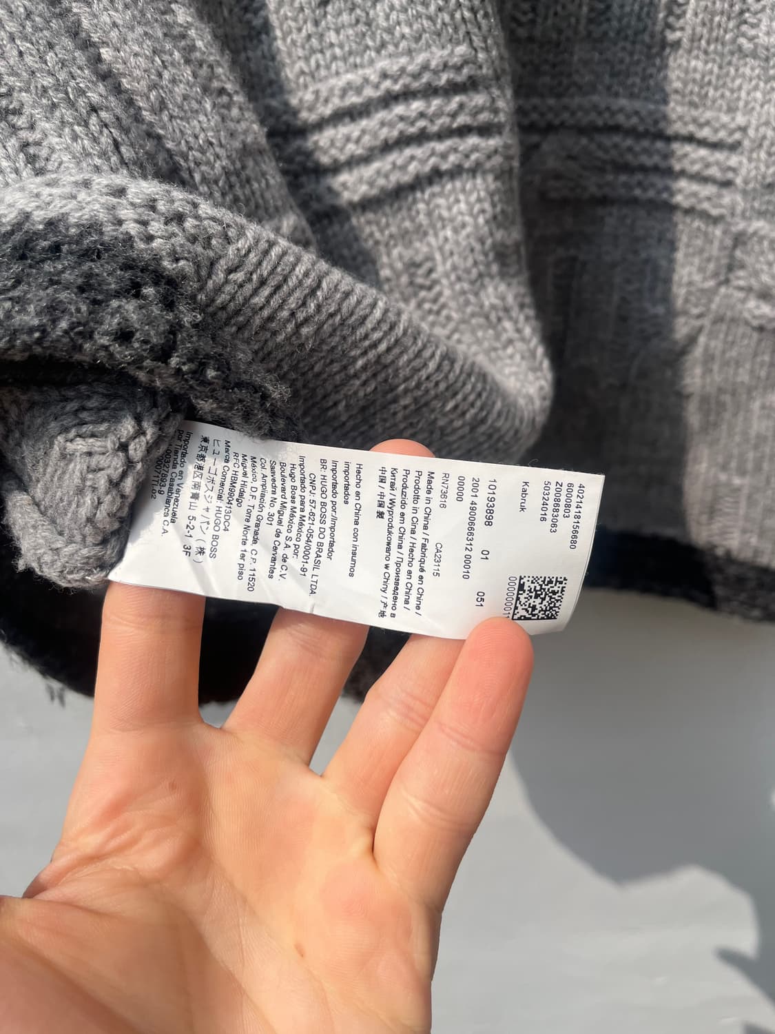 00s HUGO BOSS 스트라이프 니트  상품이미지6