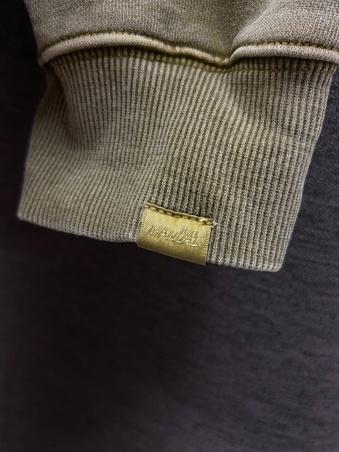 NOMANUAL 워싱 피그먼트 맨투맨 티셔츠 상품이미지3