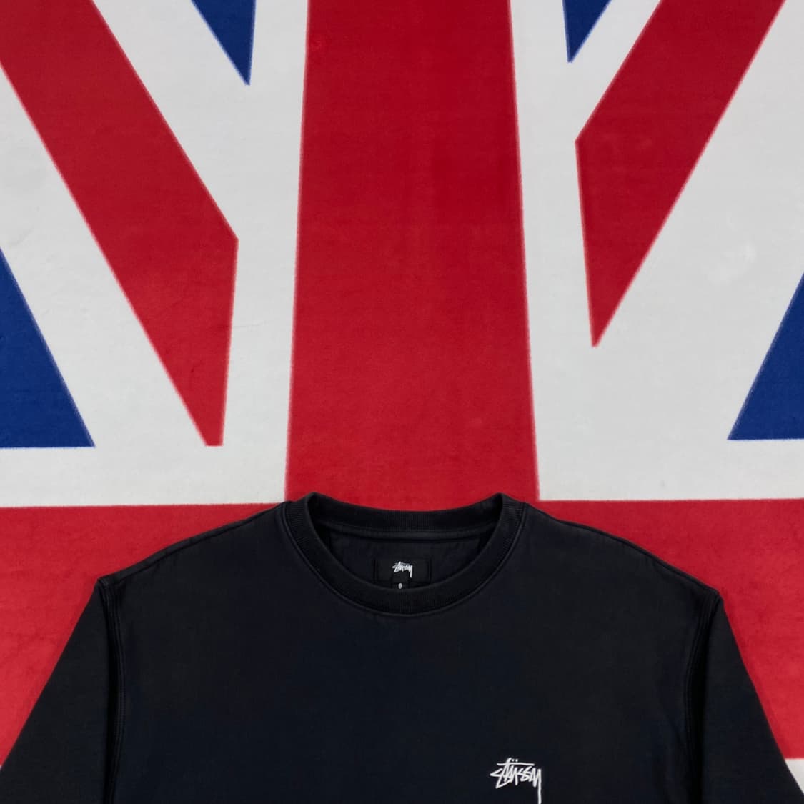 스투시 맨투맨 S 실측 M  상품이미지2