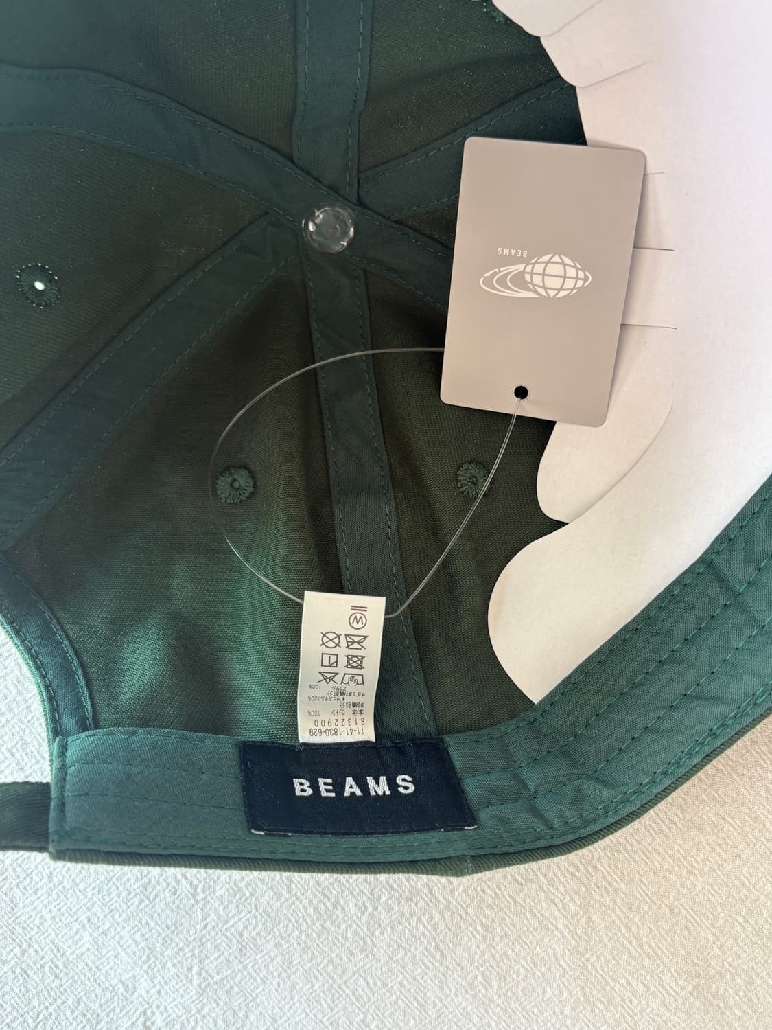 BEAMS 빔즈 로고 베이직 볼캡 상품이미지6