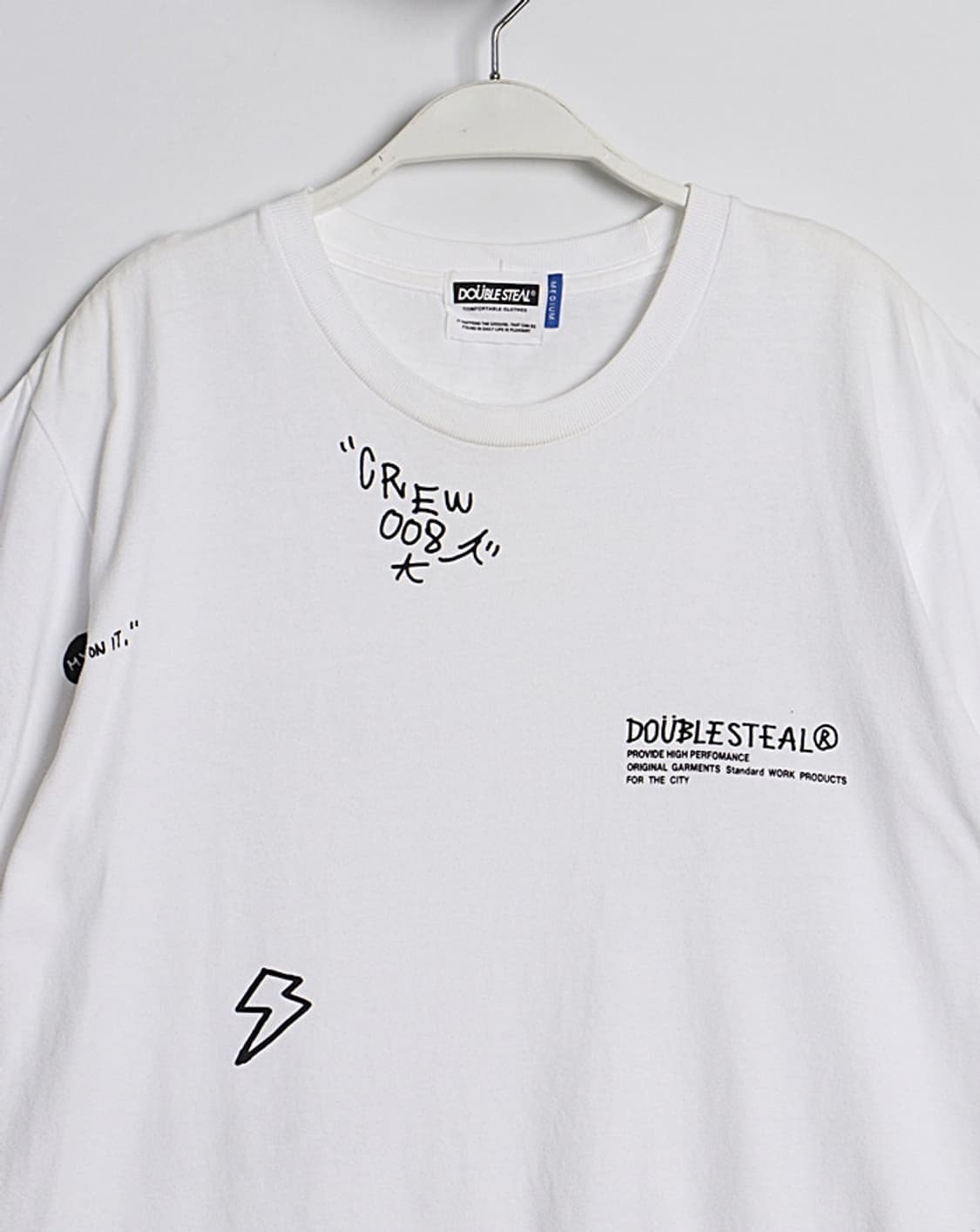  DOUBLE STEAL Print T-Shirts 상품이미지2