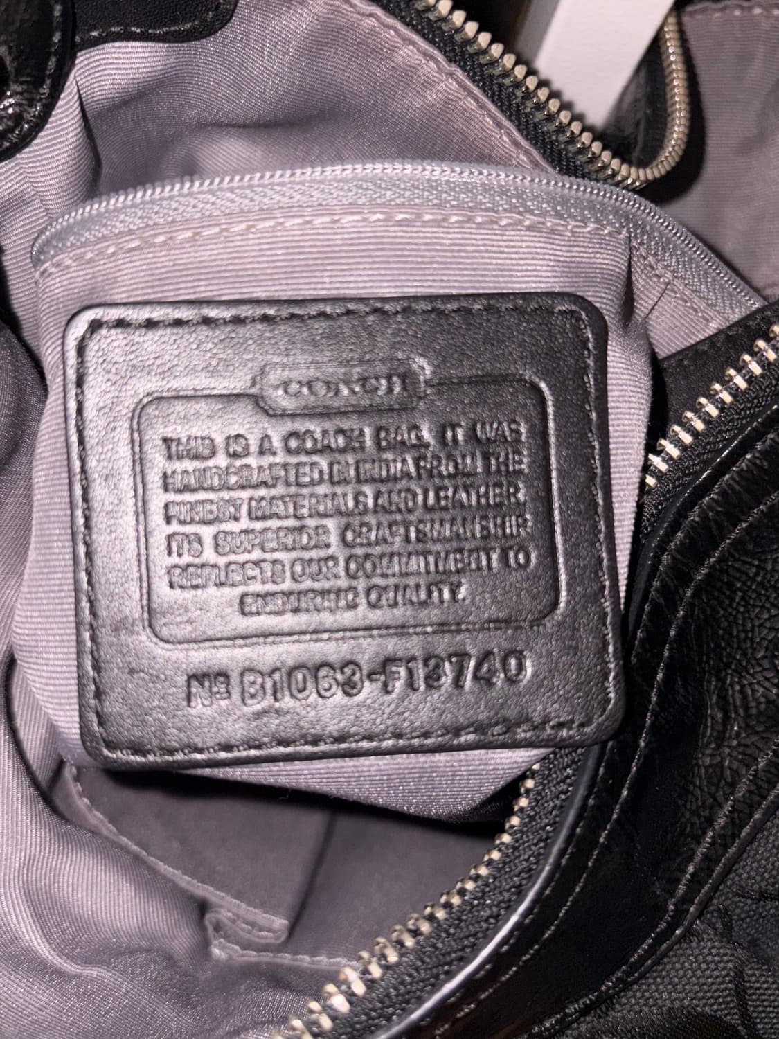 Coach pattern shoulder bag 상품이미지4