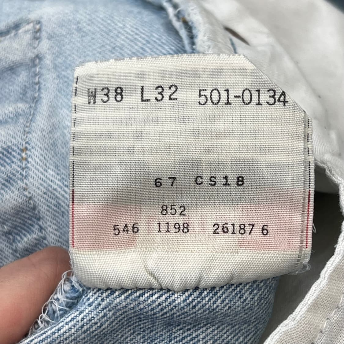 Usa리바이스 501 데님팬츠 r2405 상품이미지9