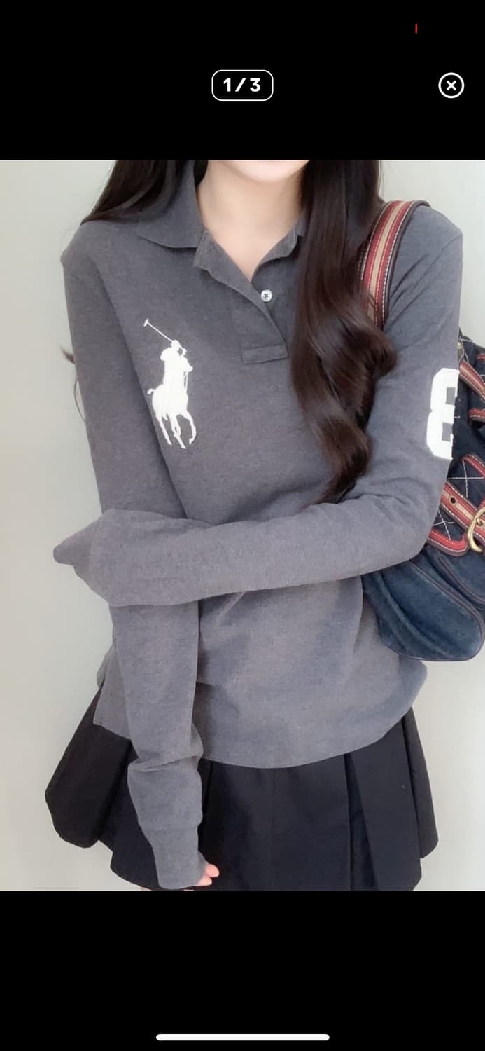 폴로 빅포니 카라 롱슬리브 상품이미지1