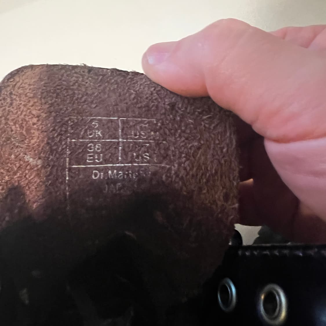 닥터마틴 제이든 아카디아 레더 플랫폼 부츠 상품이미지7