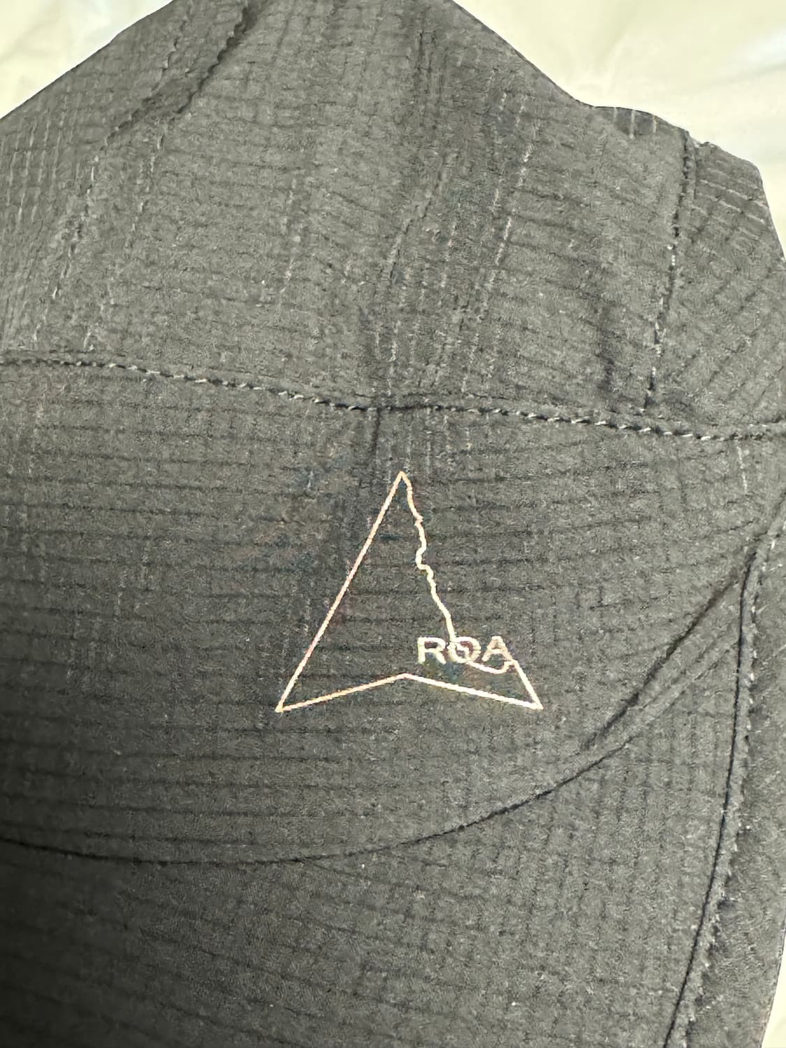 ROA 로아 블랙 캠프캡 (퍼포레이티드 캡)새상품 상품이미지1