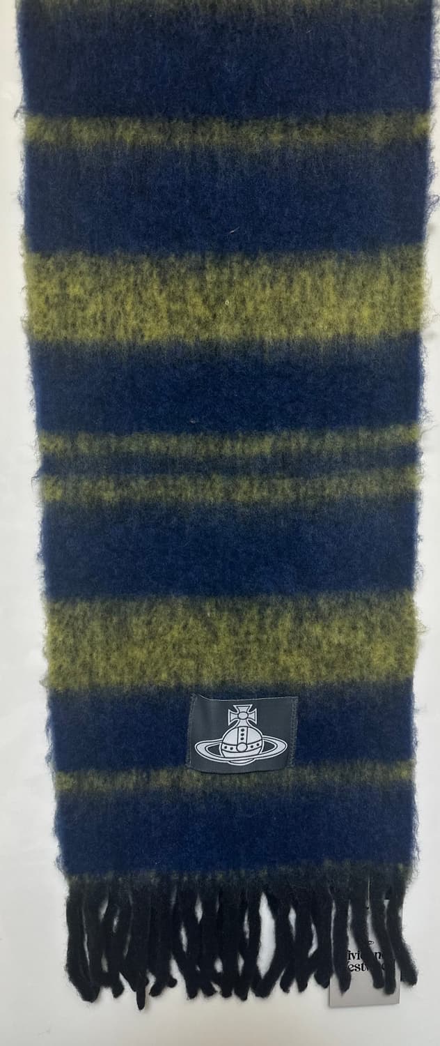 비비안웨스트우드 알파카모헤어울체크 머플러남여공용 상품이미지3