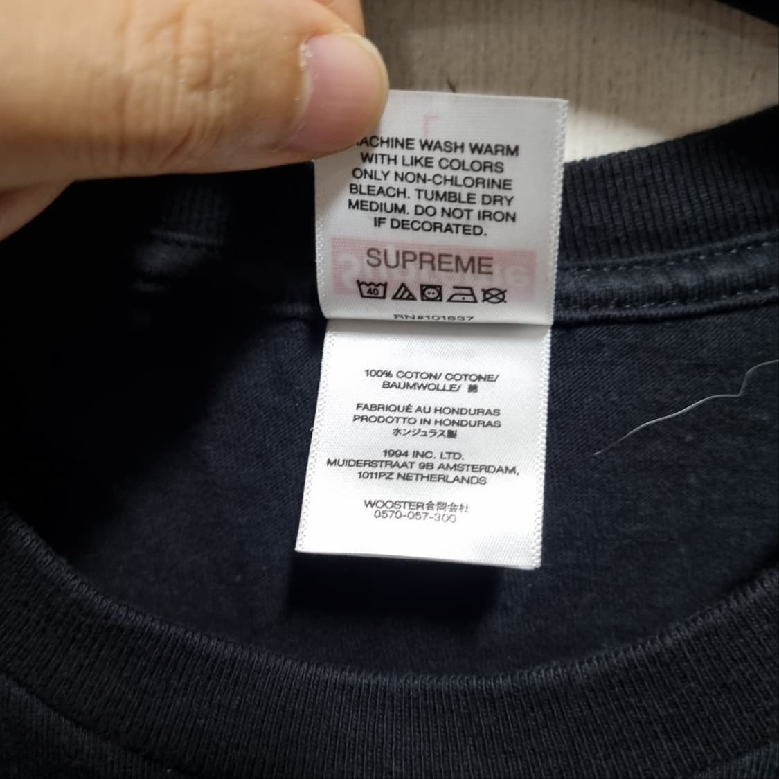 ( L ) 24ss 히스테릭글래머 X 슈프림 반팔 상품이미지6