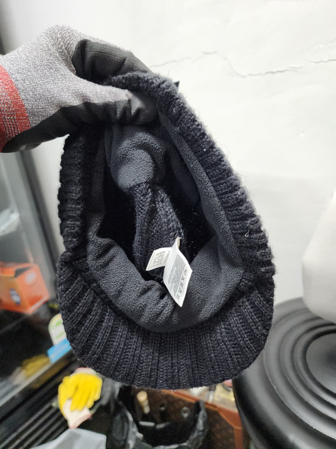 아디다스 골프 블랙 니트 비니 캡모자 상품이미지4