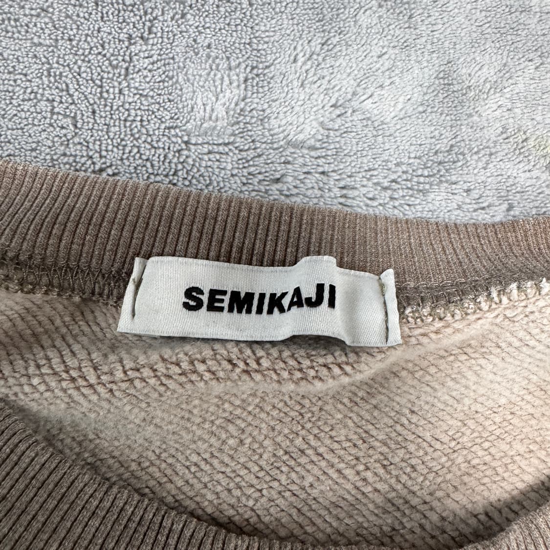 세미카지 빈티지 맨투맨 상품이미지3