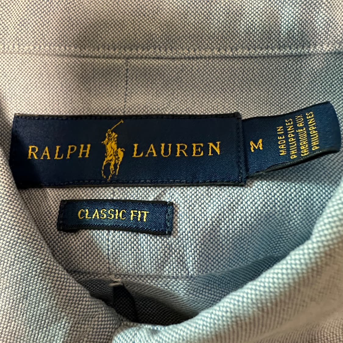 POLO RALPH LAUREN oxford shirt sky blue 상품이미지4