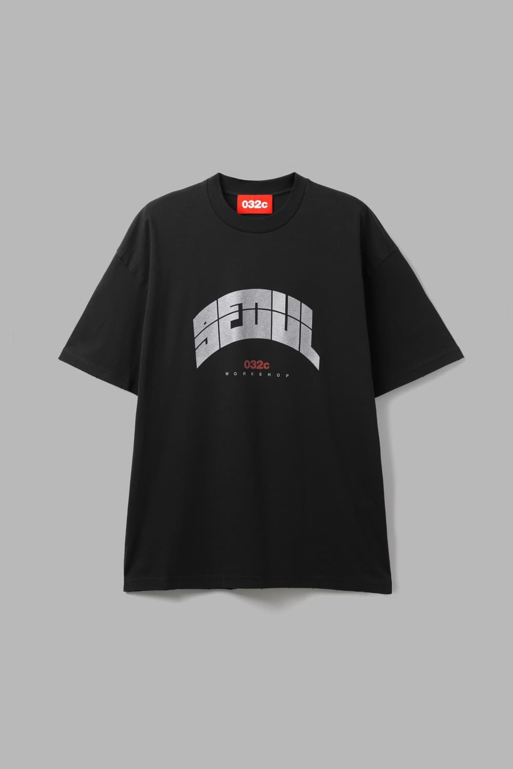 [ XL ] 032C SEOUL 서울 한정 티셔츠 블랙 상품이미지1