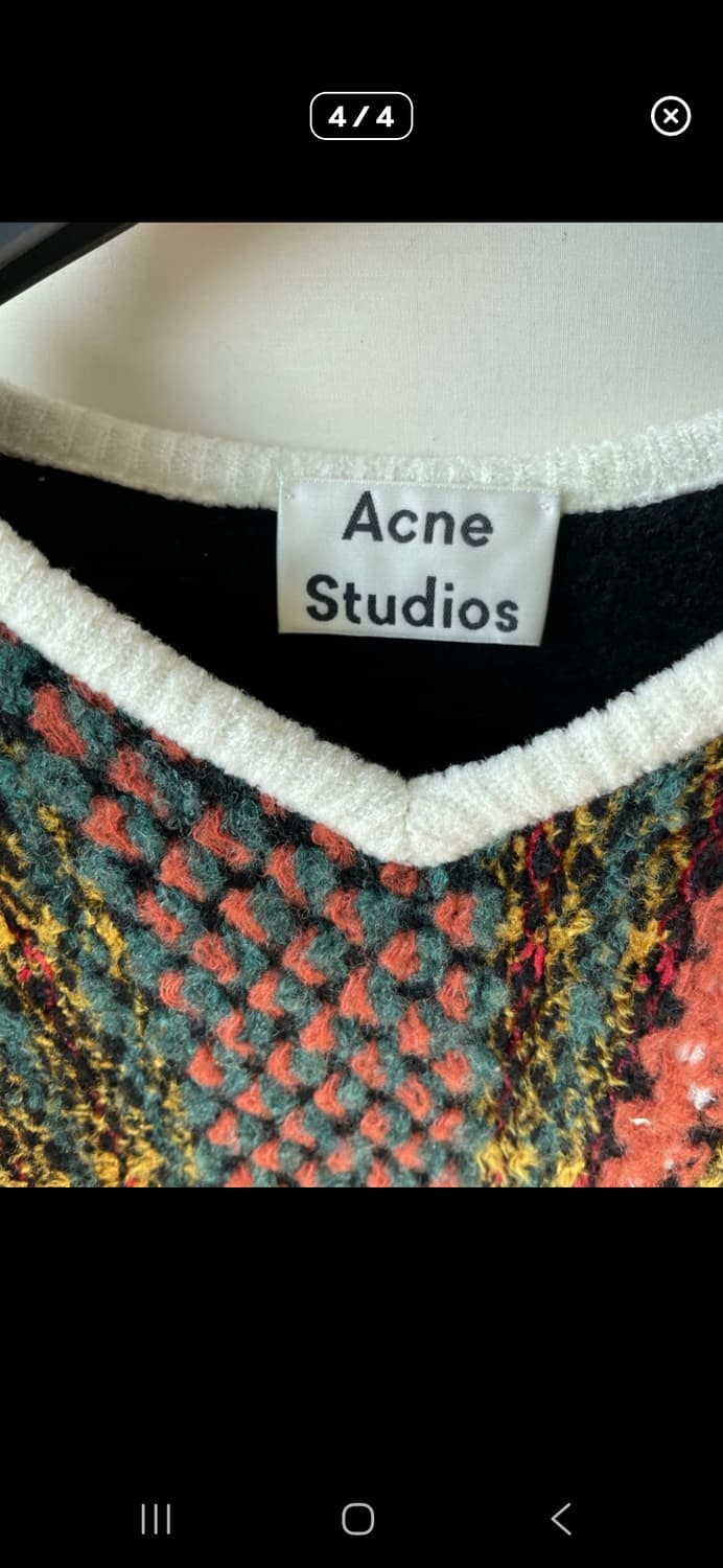 아크네스튜디오 키네틱 v 니트 상품이미지5