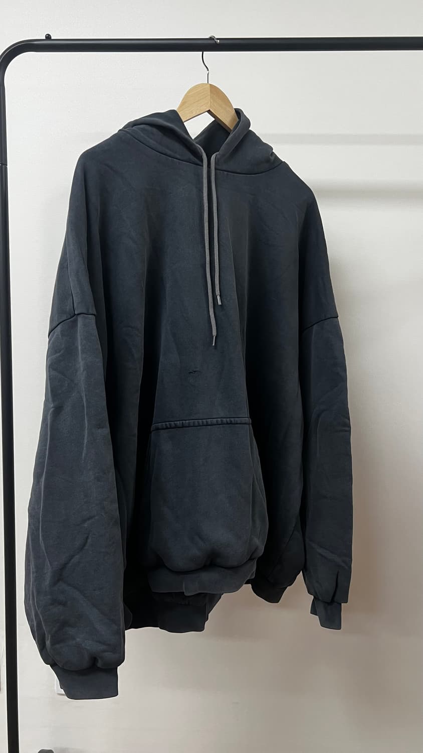 (새상품)이지갭 풀오버 후디 포에틱블랙 XL 상품이미지1