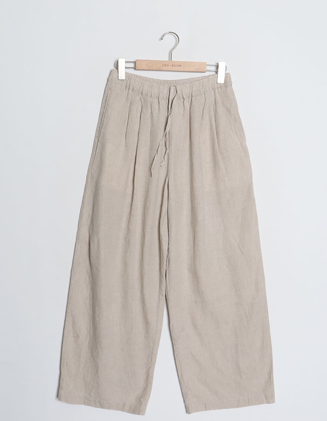 無印良品 Linen Wide Easy Pant (27) 상품이미지1