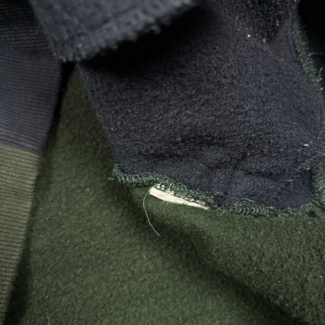 칼하트 wip 컬러블록 하프집 맨투맨 상품이미지5