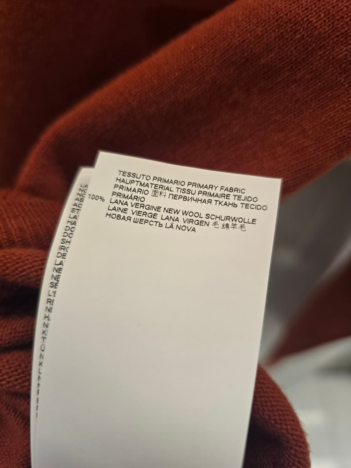 마르니 울 로고 브이넥 스웨터 상품이미지7