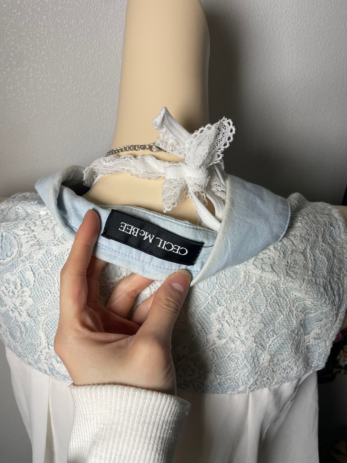 빈티지 세실맥비 나시 블라우스 상품이미지4