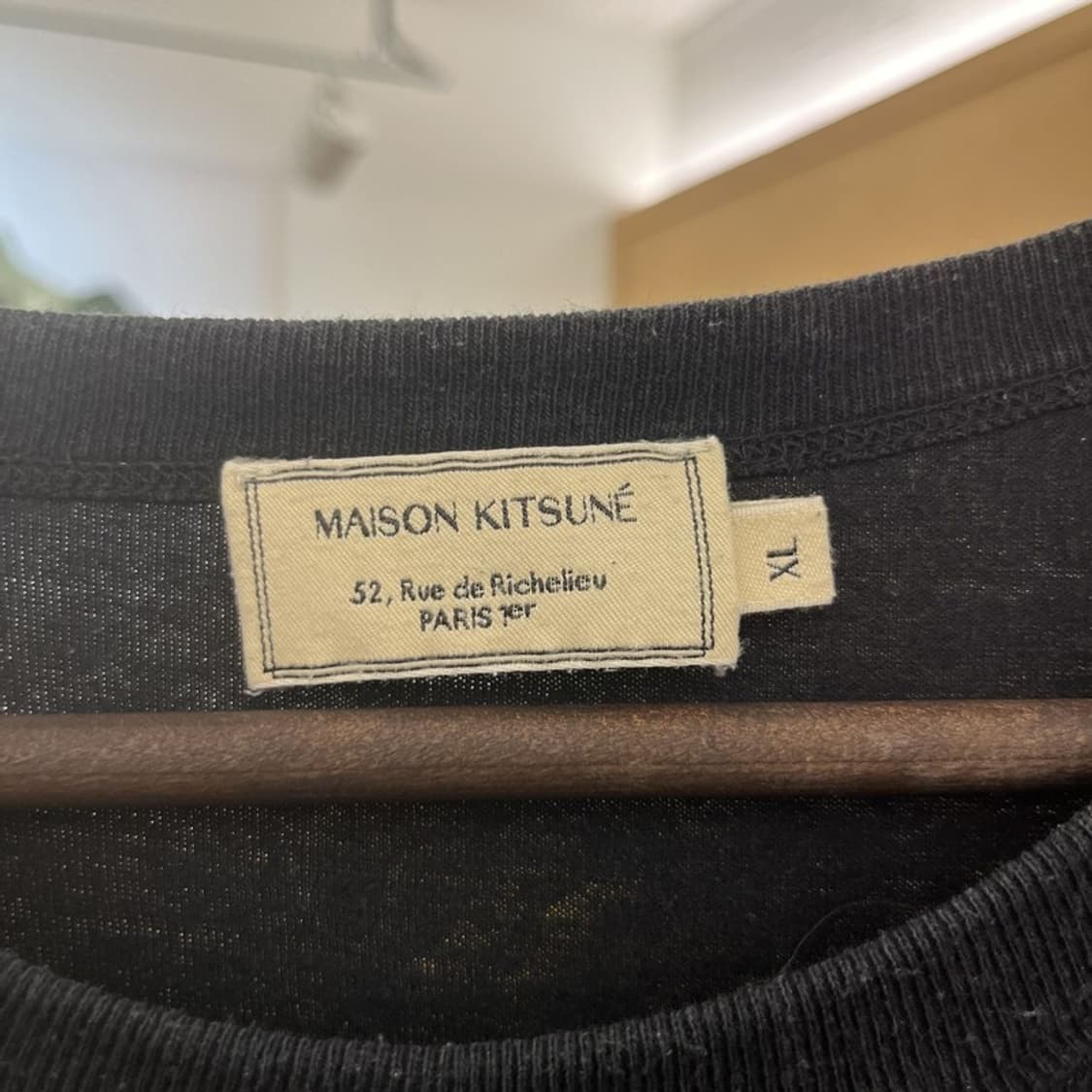 메종 키츠네 빈티지 스트릿 펑크 파리지앵 반팔티 XL C10610 상품이미지5
