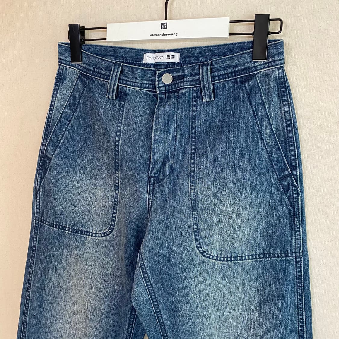 (29) 유니클로 jw앤더슨 데님워크팬츠 상품이미지2