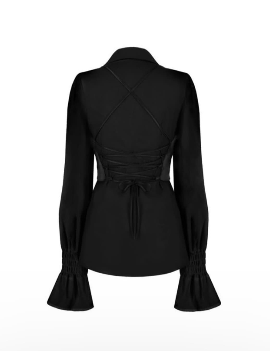 클리시어(코프) soap blouse set [black] 상품이미지2