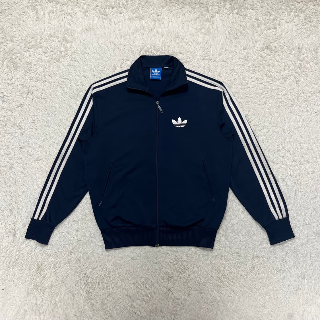 Adidas navy vintage Firebird jersey 상품이미지4