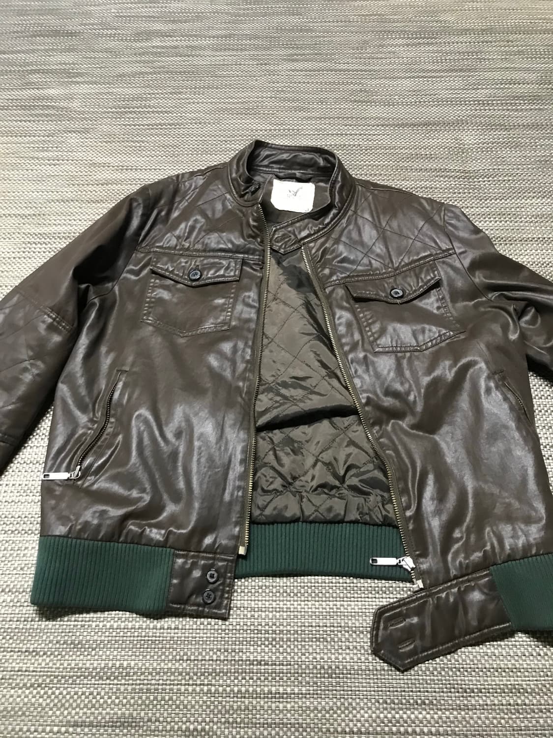 R&G vintage leather jacket 상품이미지1
