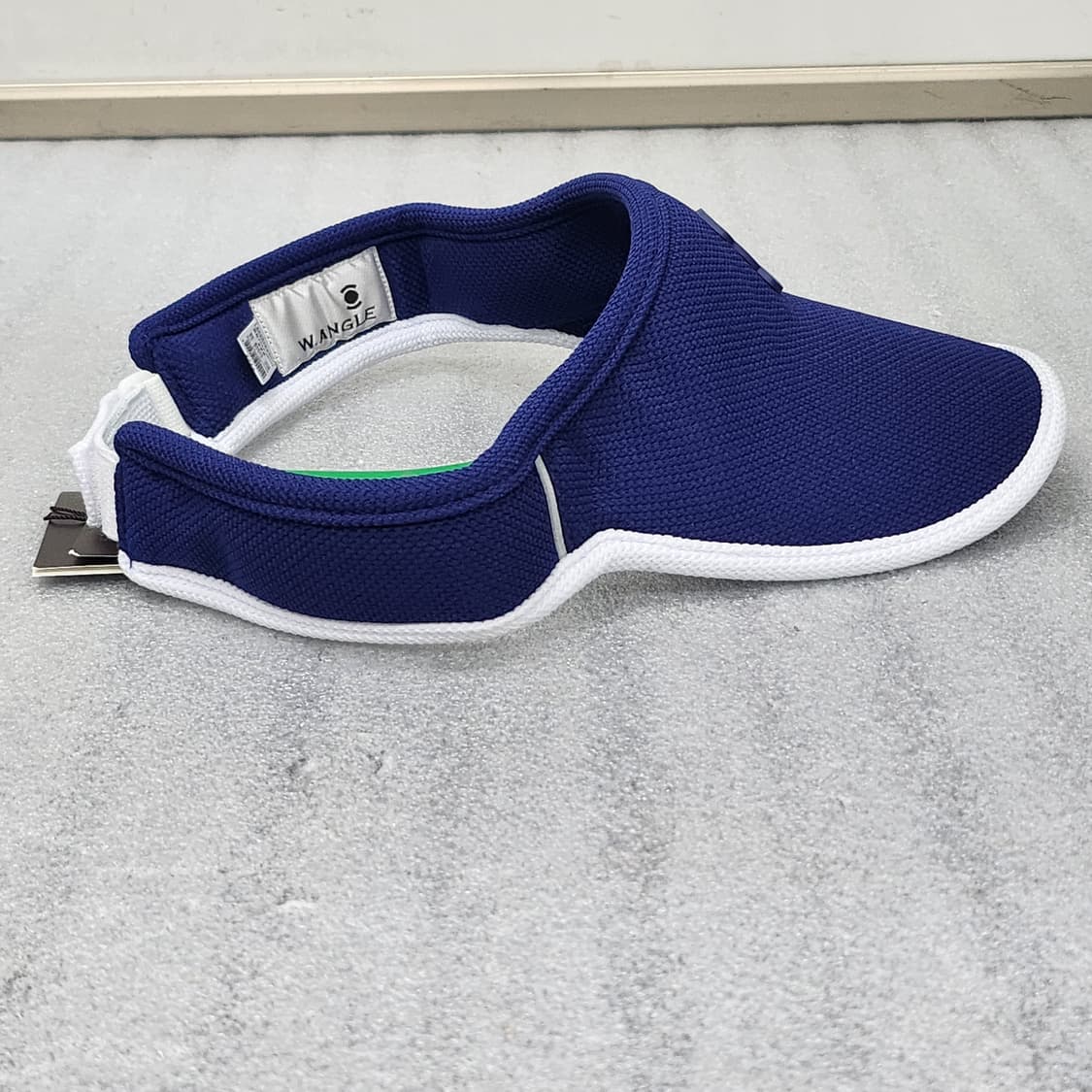 미착용 신품 와이드앵글 골프 썬캡 네이비 상품이미지4