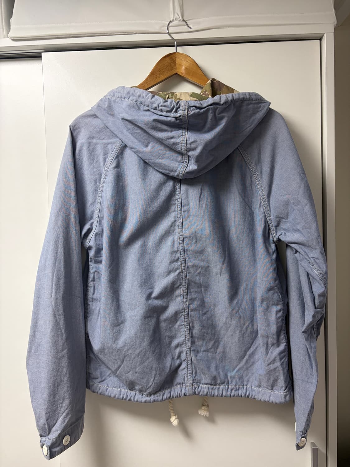 아비렉스 빈티지 카모 코튼 후드 자켓 상품이미지5