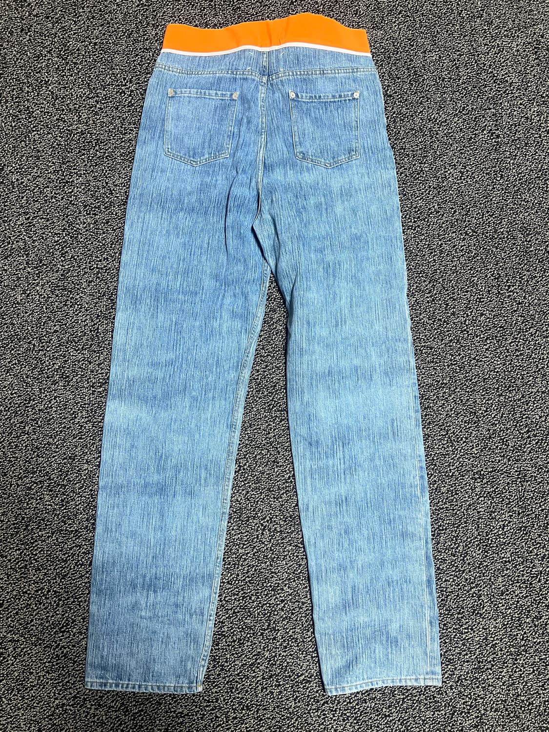 마르지엘라 스티치 콘트라스팅 밴드 스트레이트진 30사이 상품이미지2